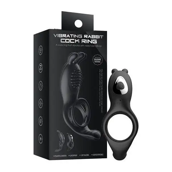 Anneau D’érection Vibrant – Secwell – Vibrating Rabbit Cock Ring