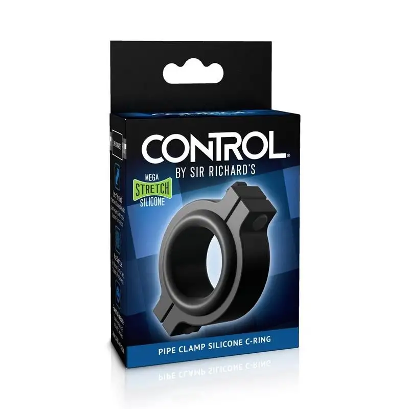 Anneau pénis ou testicules Control Pipe-Clamp silicone