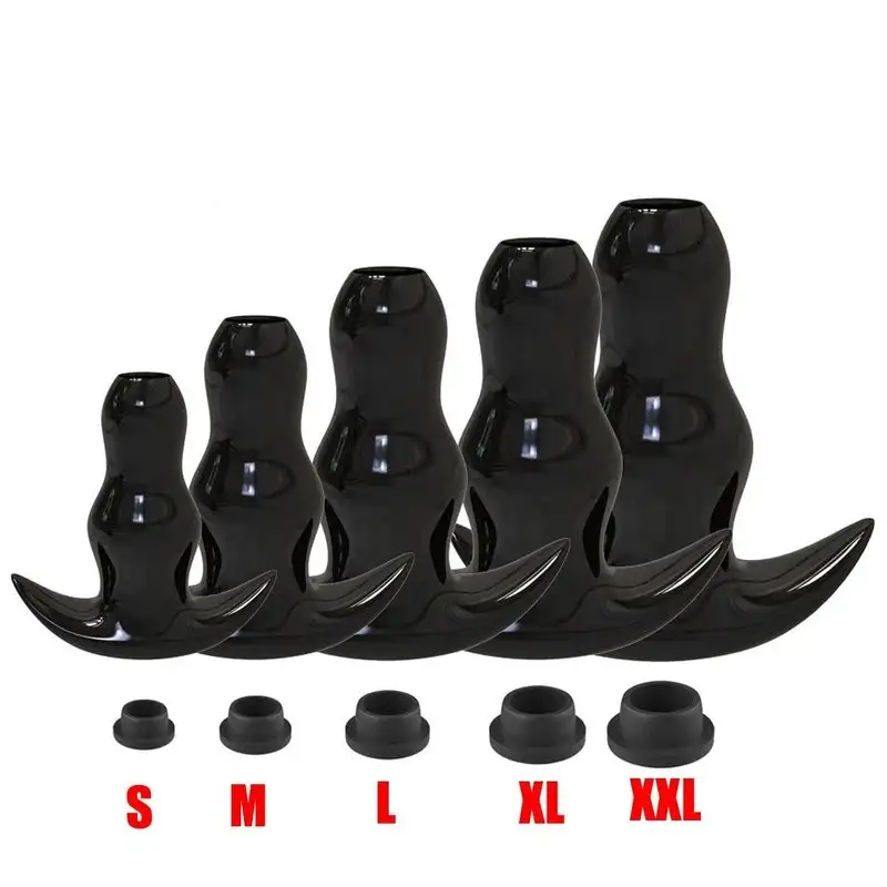 Ass Tunnel Plug Silicone Transparent