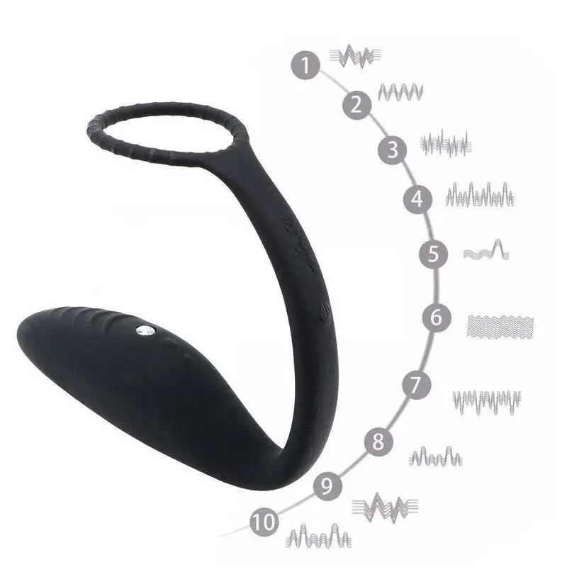 Beat Stimulateur prostatique avec télécommande - Noir
