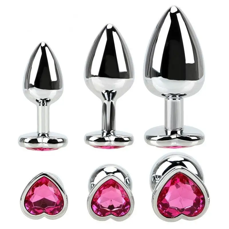 Bijoux anal Coeur Rose