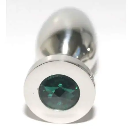 Bijoux Anal Rosebud Gemme Vert