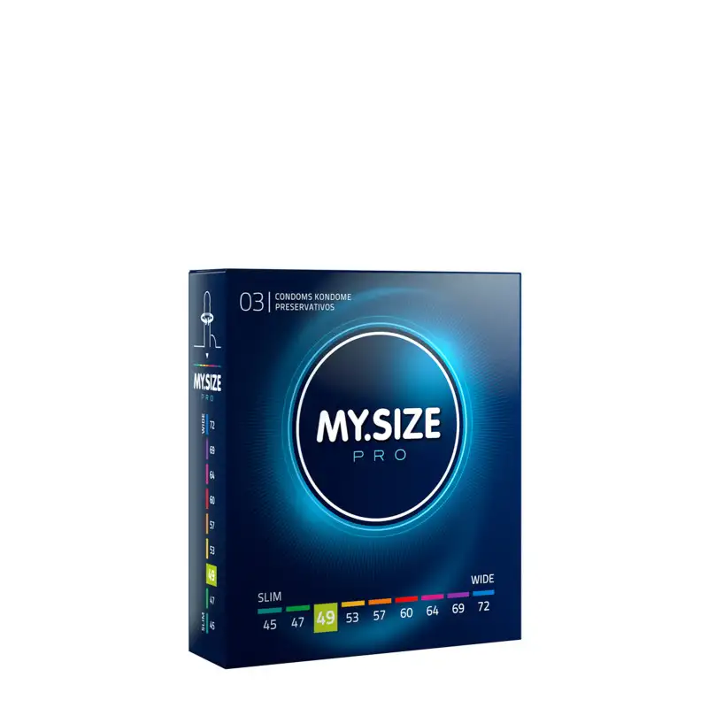 Boîte de 3 préservatifs My Size Pro 49