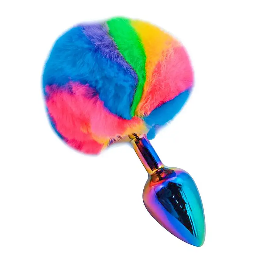 Plug anal  Rainbow Bunny