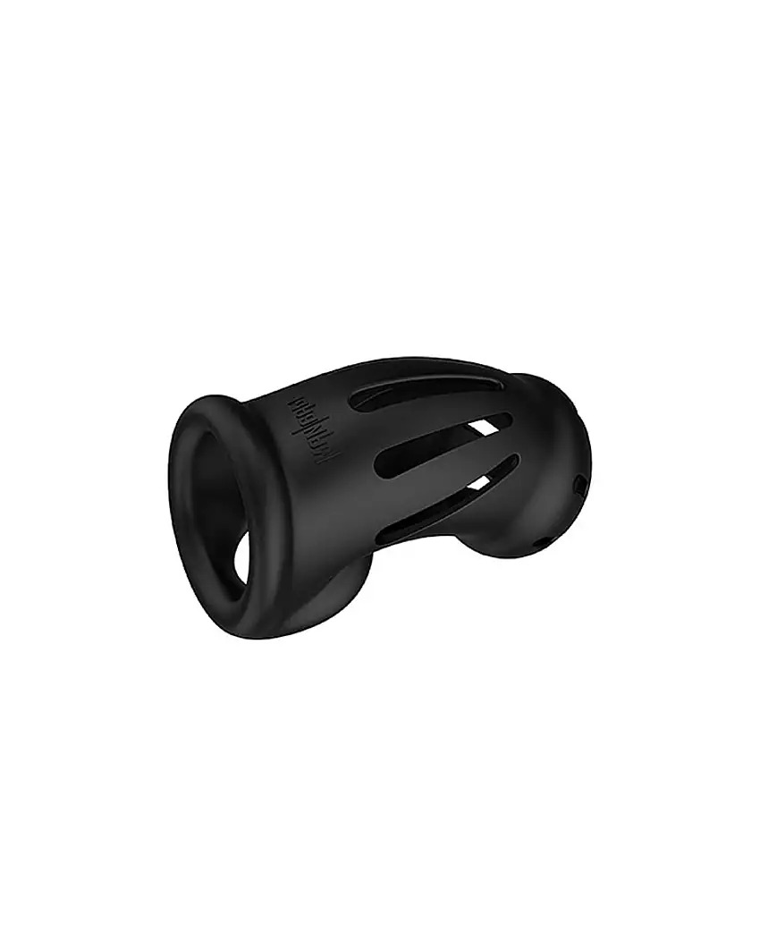 Cage de Chasteté en Silicone Modèle 27 Noir – ManCage
