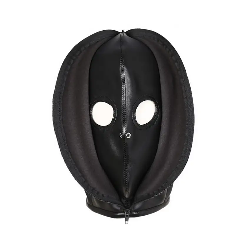 Cagoule DOUBLE LAYER Simili noire