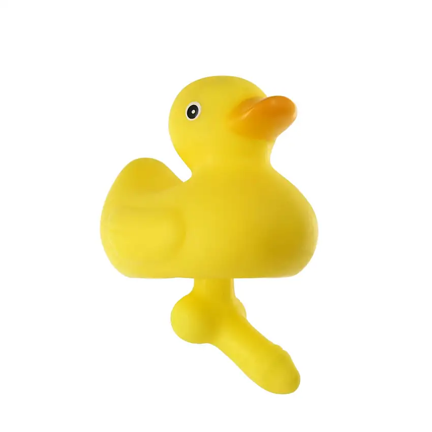 Canard de bain jaune avec pénis