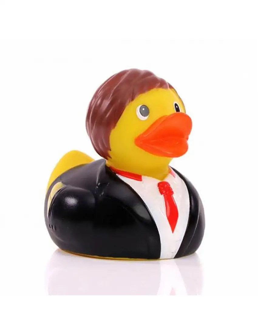 Canard jaune marié