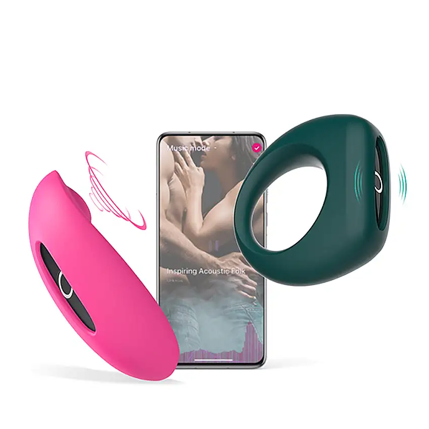 Set sextoys couple Candy & Dante Kit