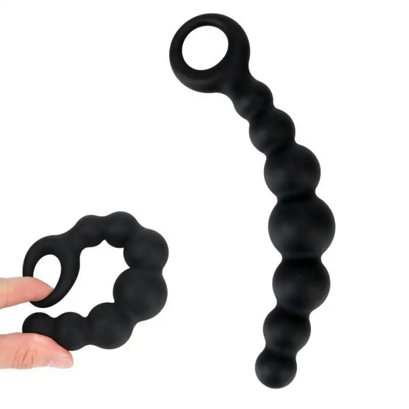 Chapelet Anal 7 perles courber