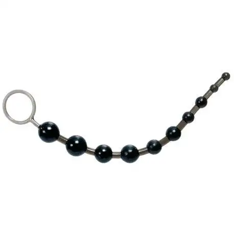 Chapelet Anal Noir 32.5 cm