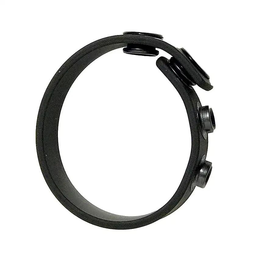 Cock Strap Silicone Noir