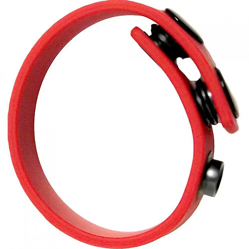 Cock Strap Silicone Rouge