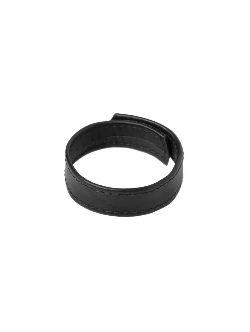 Cockring Ajustable Cuir Velcro