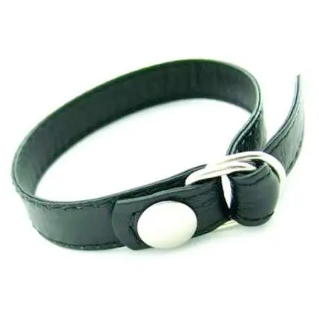Cockring Anneau de Pénis Cuir réglable