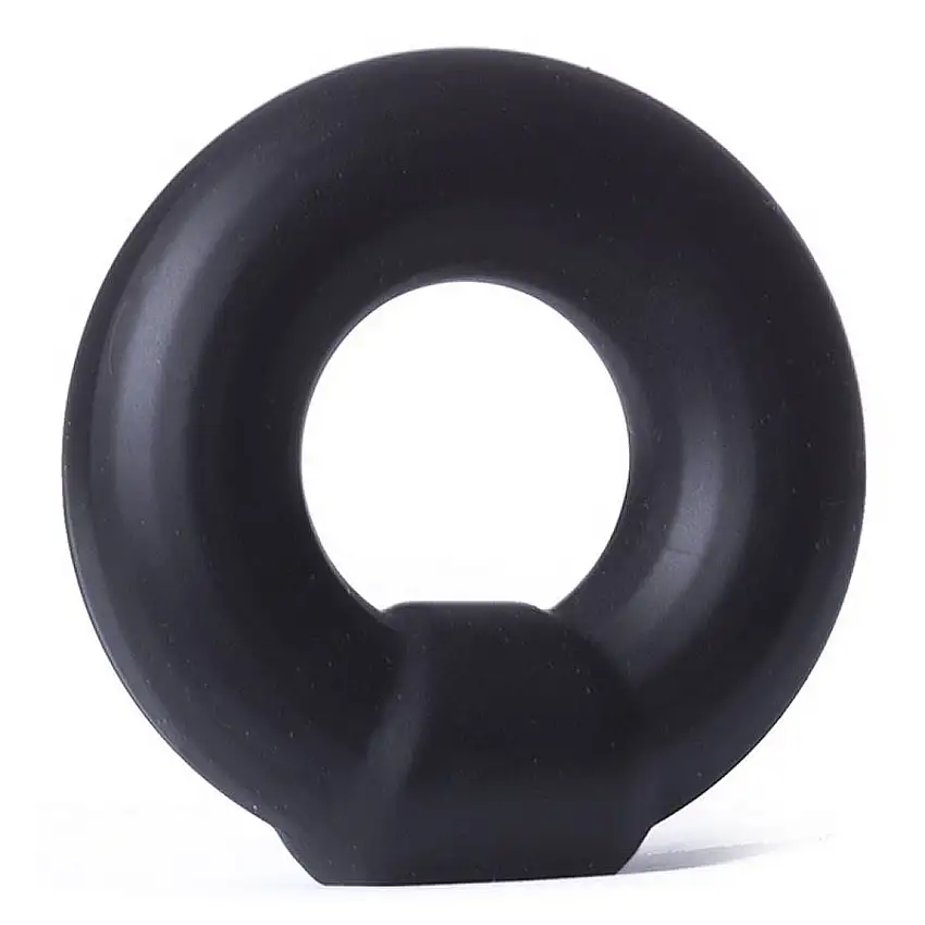 Cockring en silicone KNOB Noir