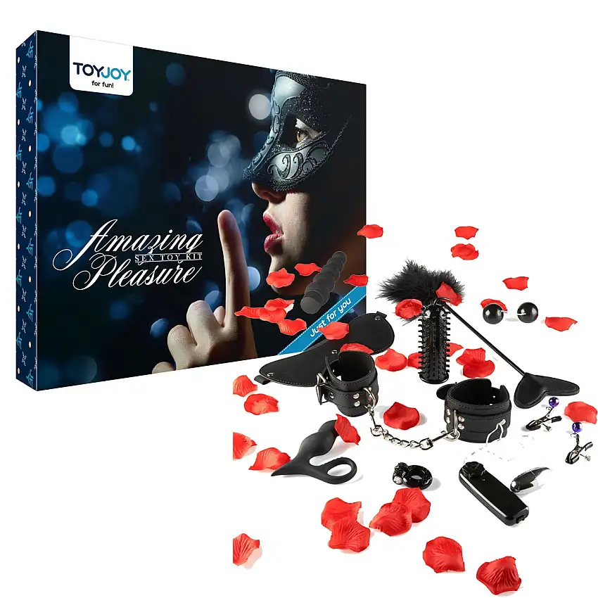 Coffret Amazing Pleasure sextoys et accessoires