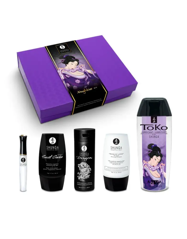 Coffret Edition Black Naughtier Geisha Shunga 5 produits