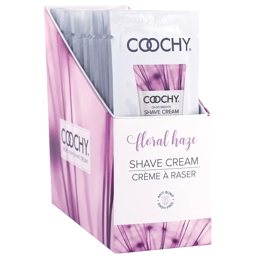Shave Cream - Floral Haze 24pc | 15ml - Foil - DISPLAY