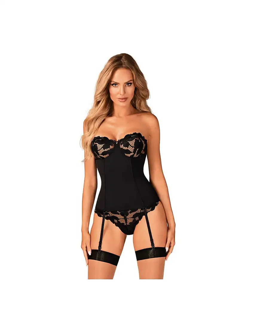 Corset à jarretelles amovibles Editya