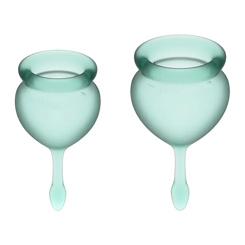 Coupes menstruelles FEEL GOOD x2 Vert
