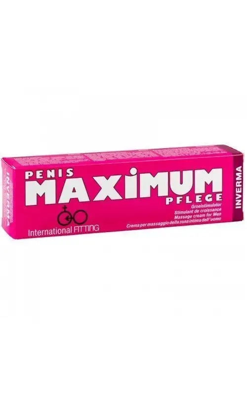CRÈME INVERMA PENIS MAXIMUM PFLEGE