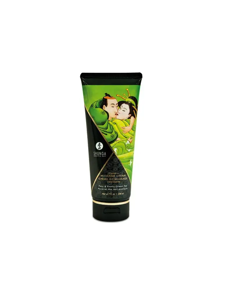 Crème hydratante de massage thé vert poire 200ml