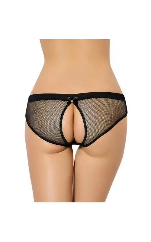 String En Résille Fine Avec Ouverture Sur Le Derrière