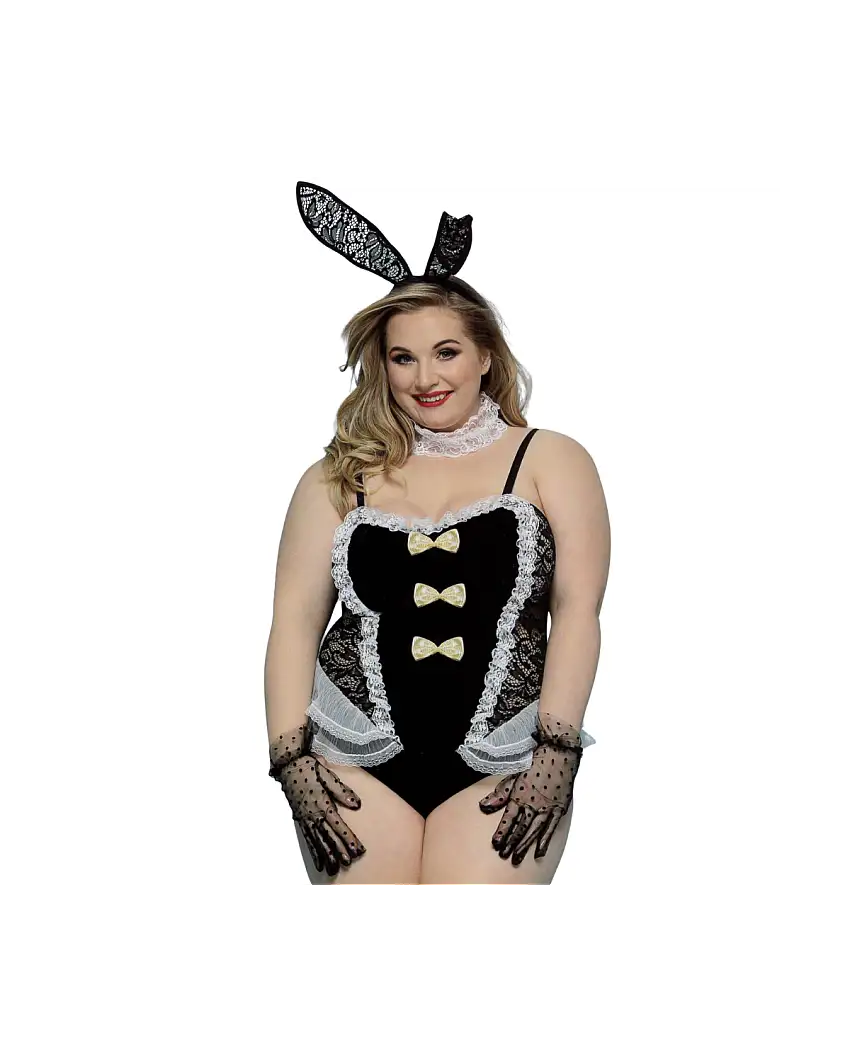 Déguisement Coquin - Lapine Sexy Courbes Généreuses