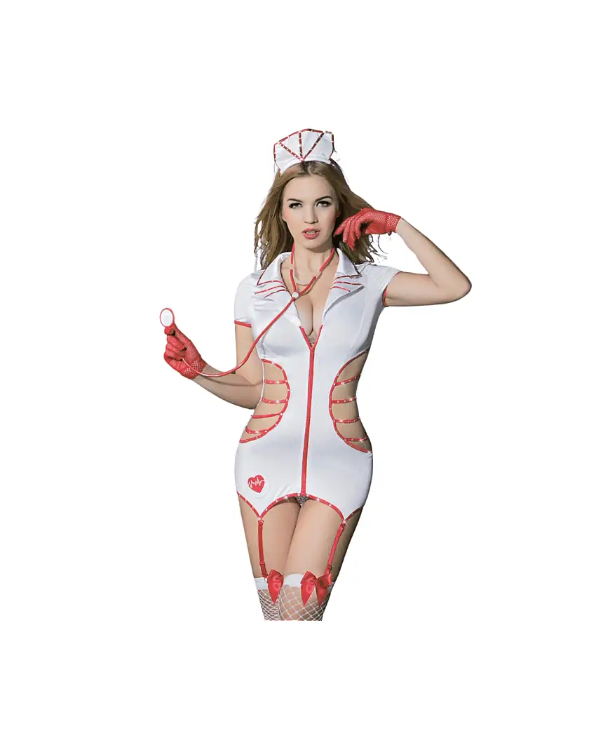 Déguisement Érotique – Tenue d’Infirmière Sexy