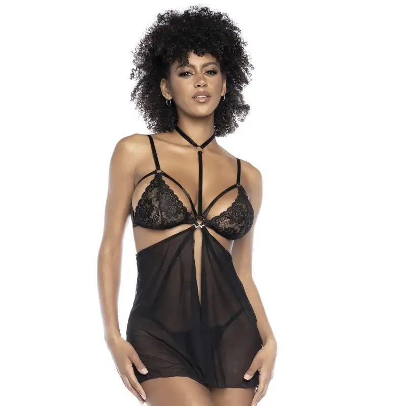 2-en-1, Body et nuisette noire