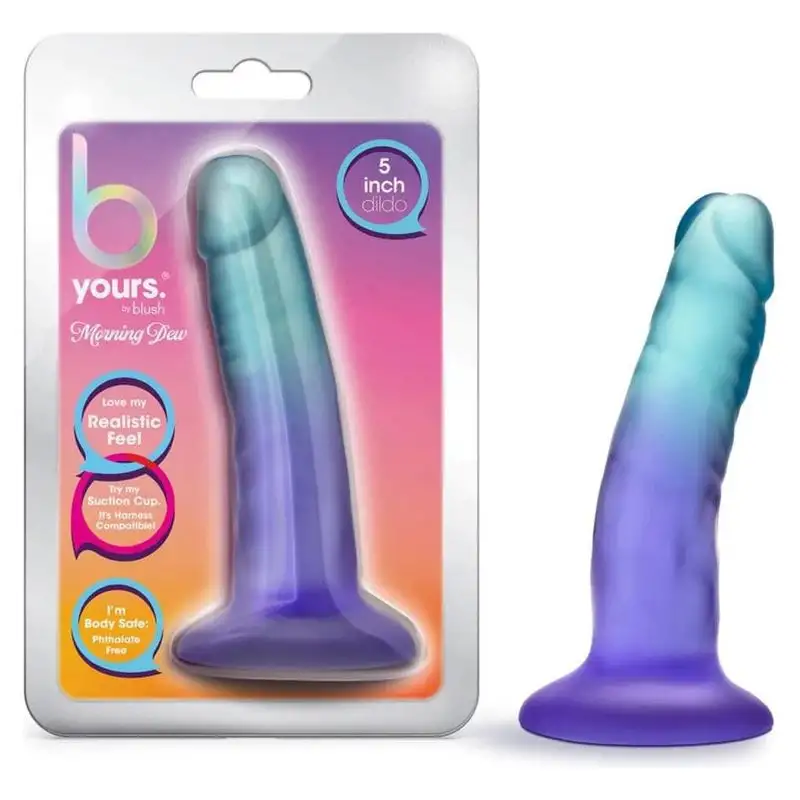 Dildo - B Yours - Morning Dew 5 pouces - Sapphire