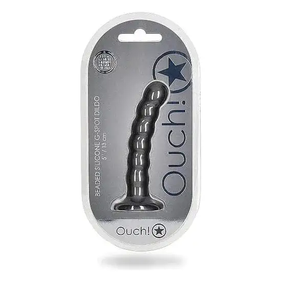 Dildo Perlé - Shots America - Ouch! - Beaded G-Spot Dildo - 5 Pouces