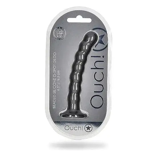 Dildo Perlé - Shots America - Ouch! - Beaded G-Spot Dildo - 6.5 Pouces