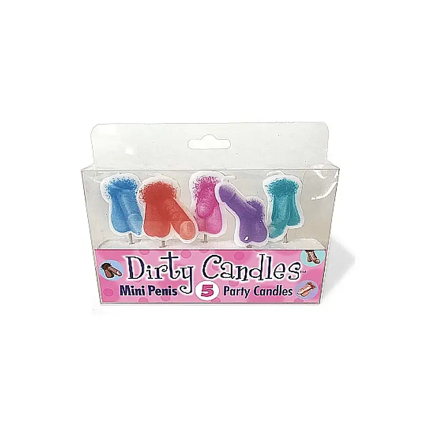 5x Bougies Dirty Penis