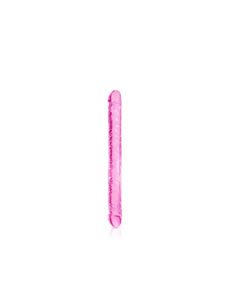 Double Dong Pure Jelly Rose 34x3,2cm