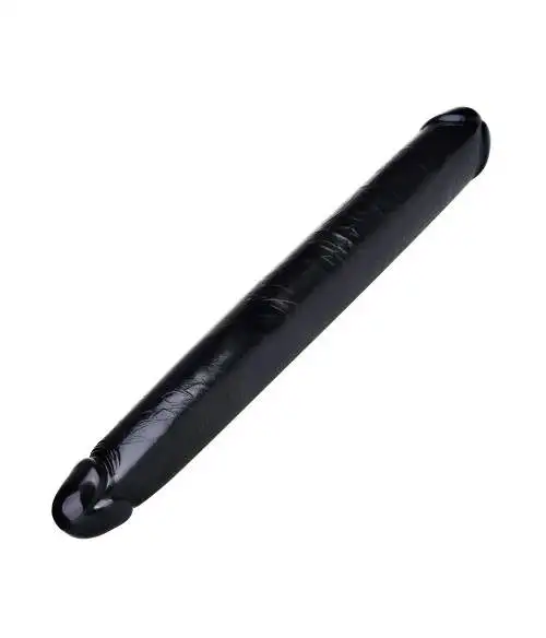Double gode XXL noir