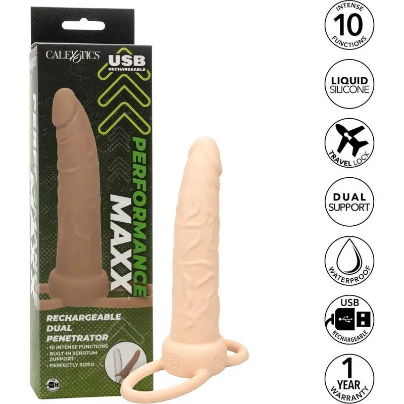 Double Pénétration - Performance Maxx - Rechargeable Dual Penetrator
