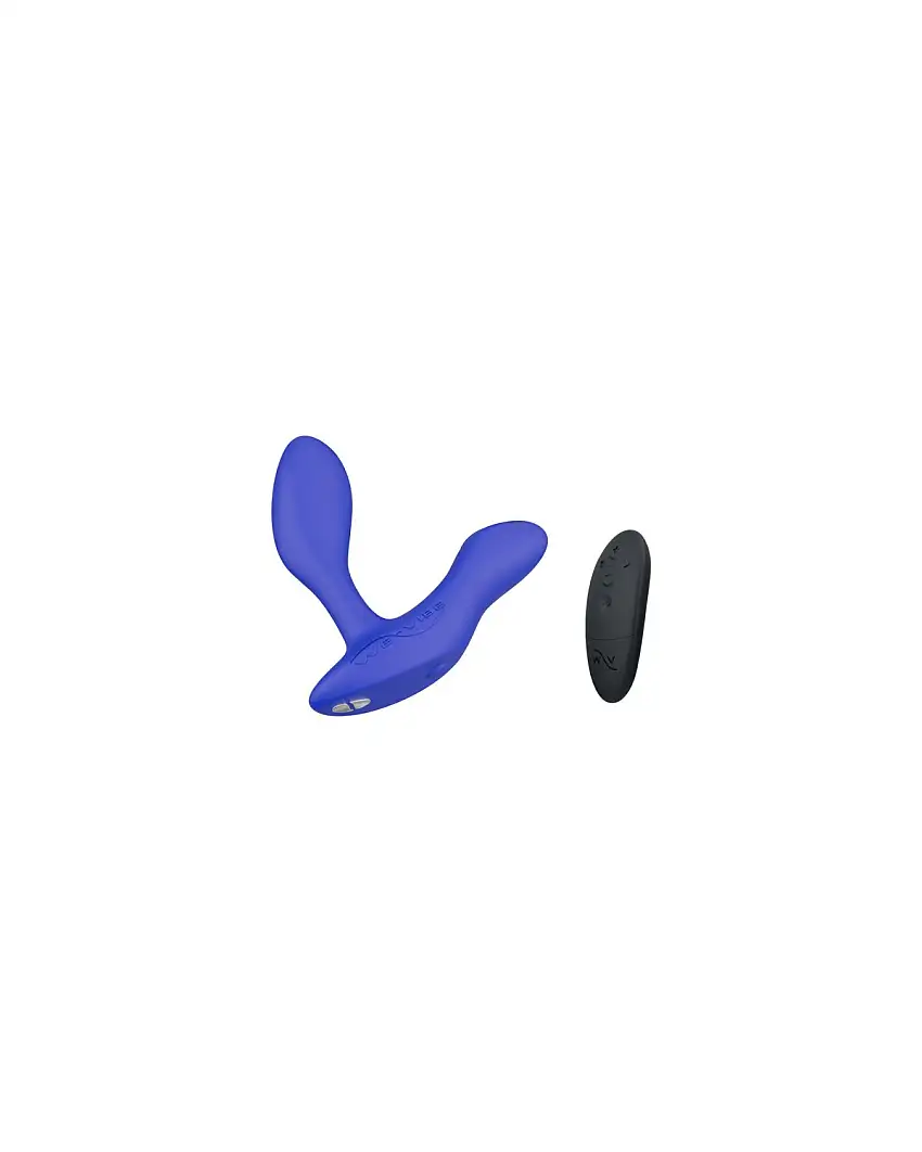Double Stimulateur Prostatique Vibrant ‘Vector +’ Bleu - We-Vibe