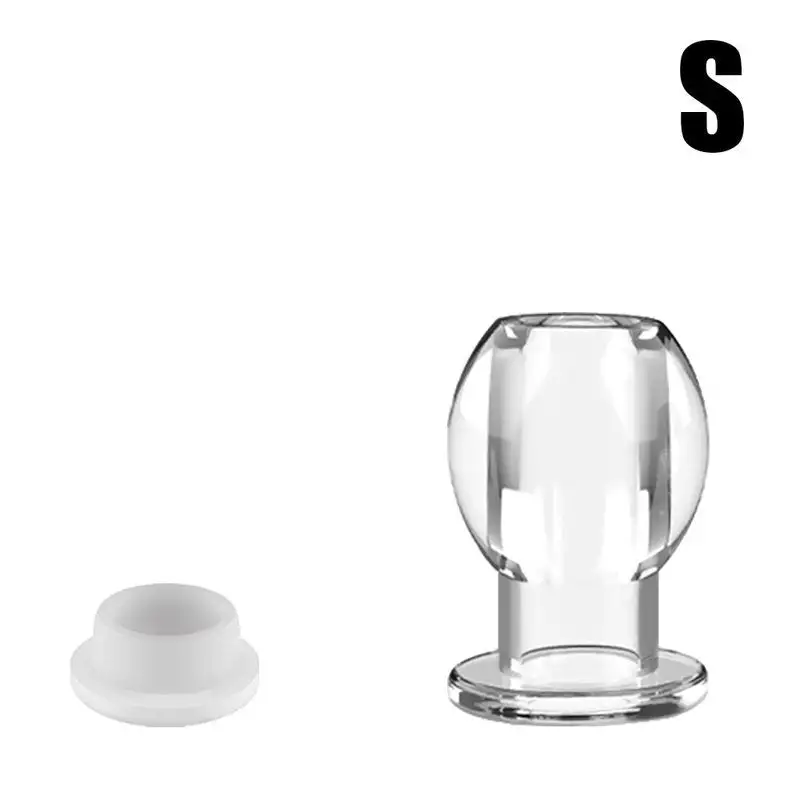 Double Tunnel Plug Transparent