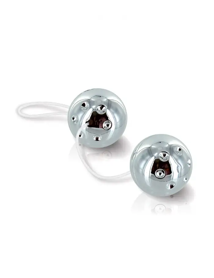 DUO BALLS SILVER - BOULES GEISHA