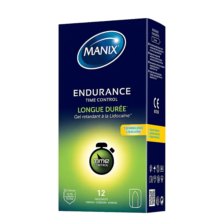 12x Préservatifs Endurance Time Control