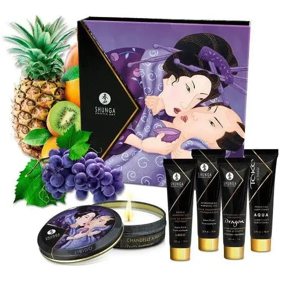 Ensemble - Shunga - Secrets de Geisha - Fruits Exotiques