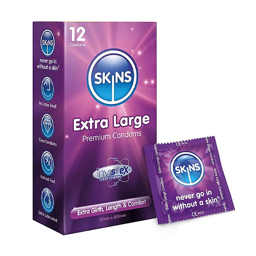 12 x Préservatifs extra larges