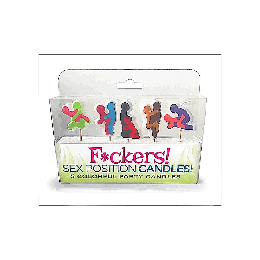 Set de 5 bougies F*Ckers!