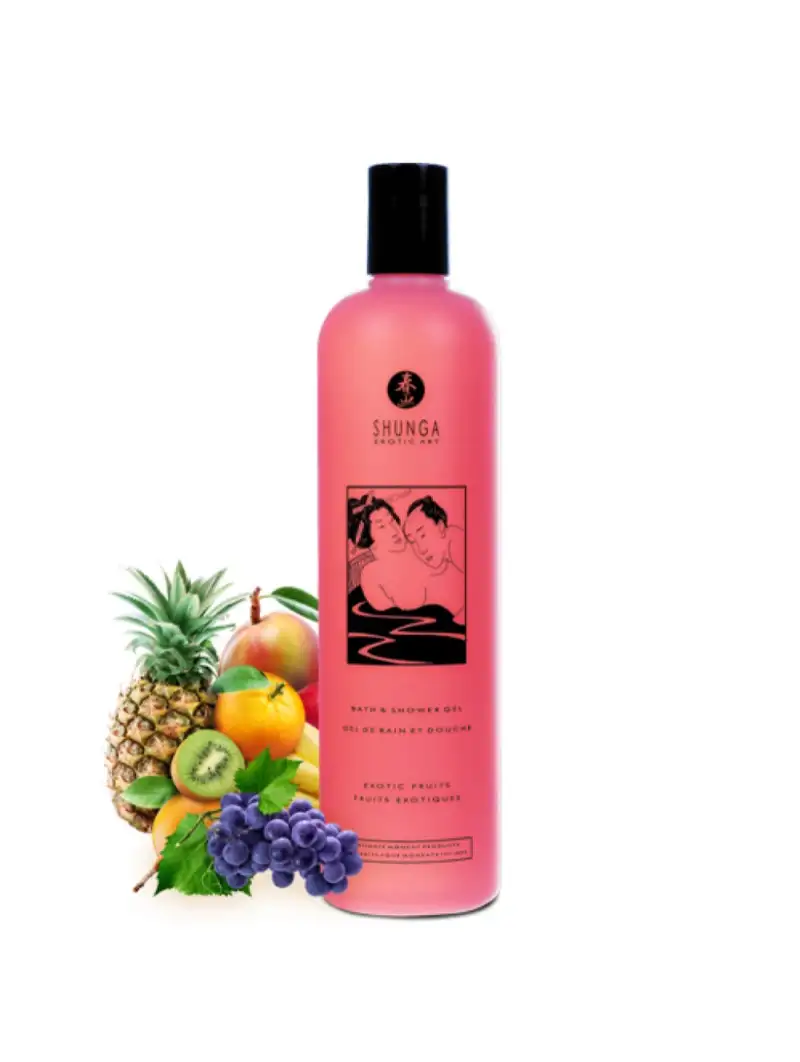 Gel de Bain et Douche aux Fruits Exotiques Shunga