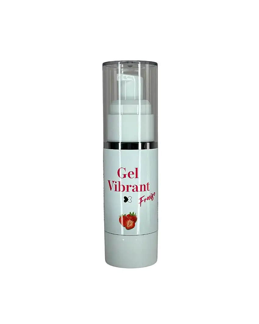 Gel Vibrant Lubrifiant à la Fraise 30ml – Nous Deux