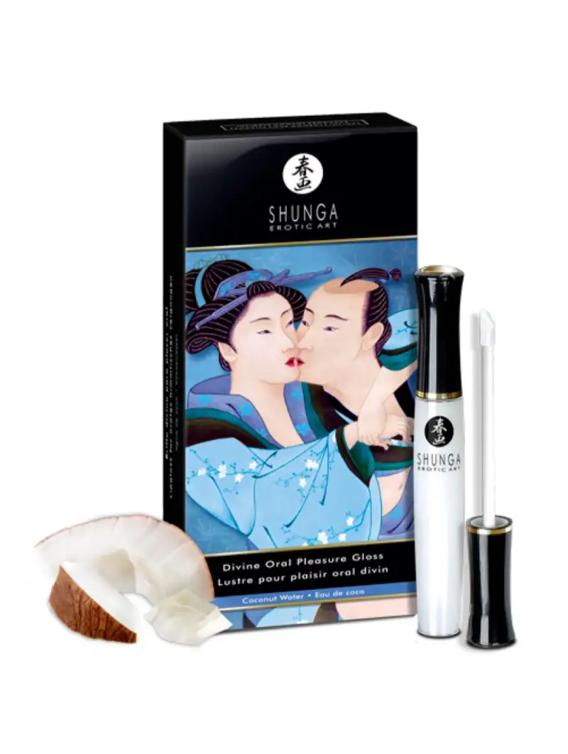Gloss Plaisir Oral Divin Shunga Eau de Coco