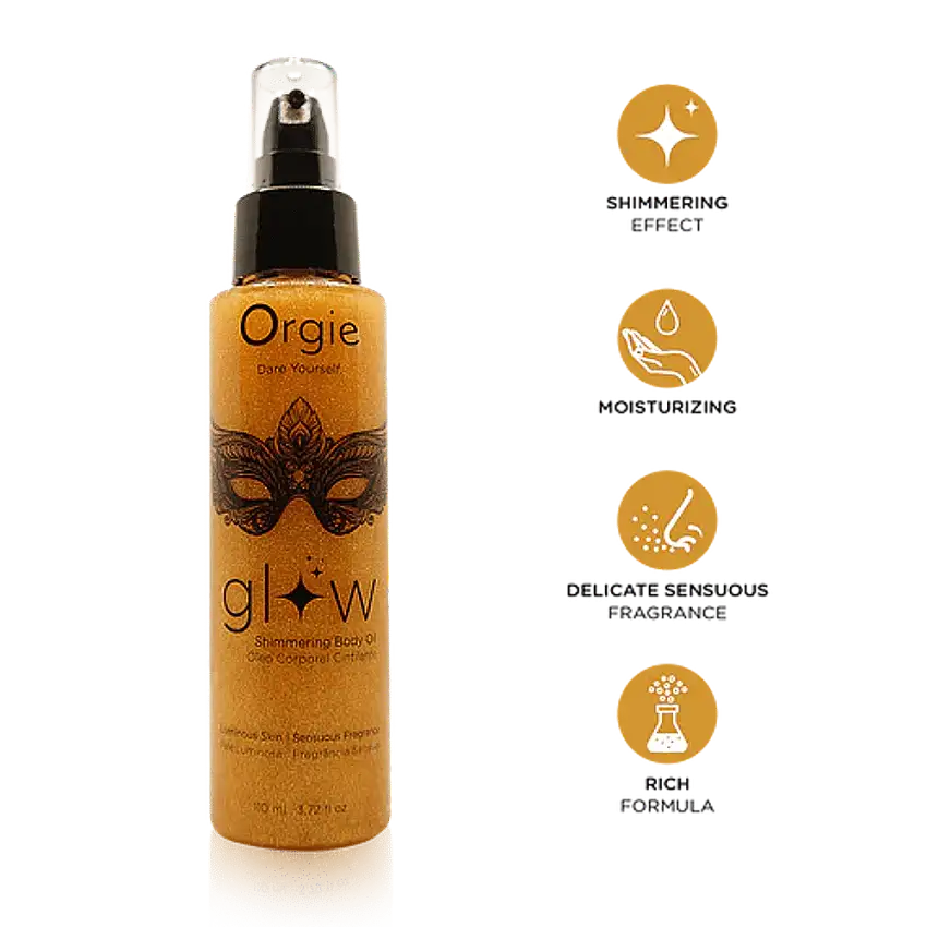 Huile corporelle brillante Glow Shimmering