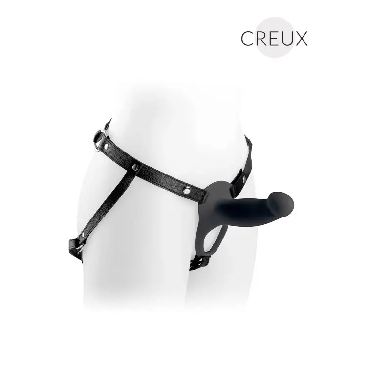 Virgite H1, gode ceinture creux avec ouverture pour testicules